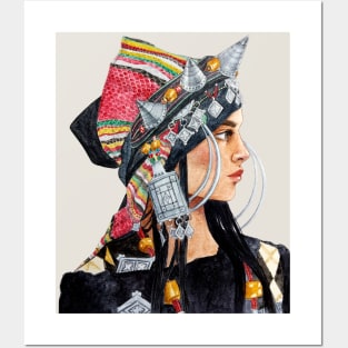 Amazigh girl Posters and Art